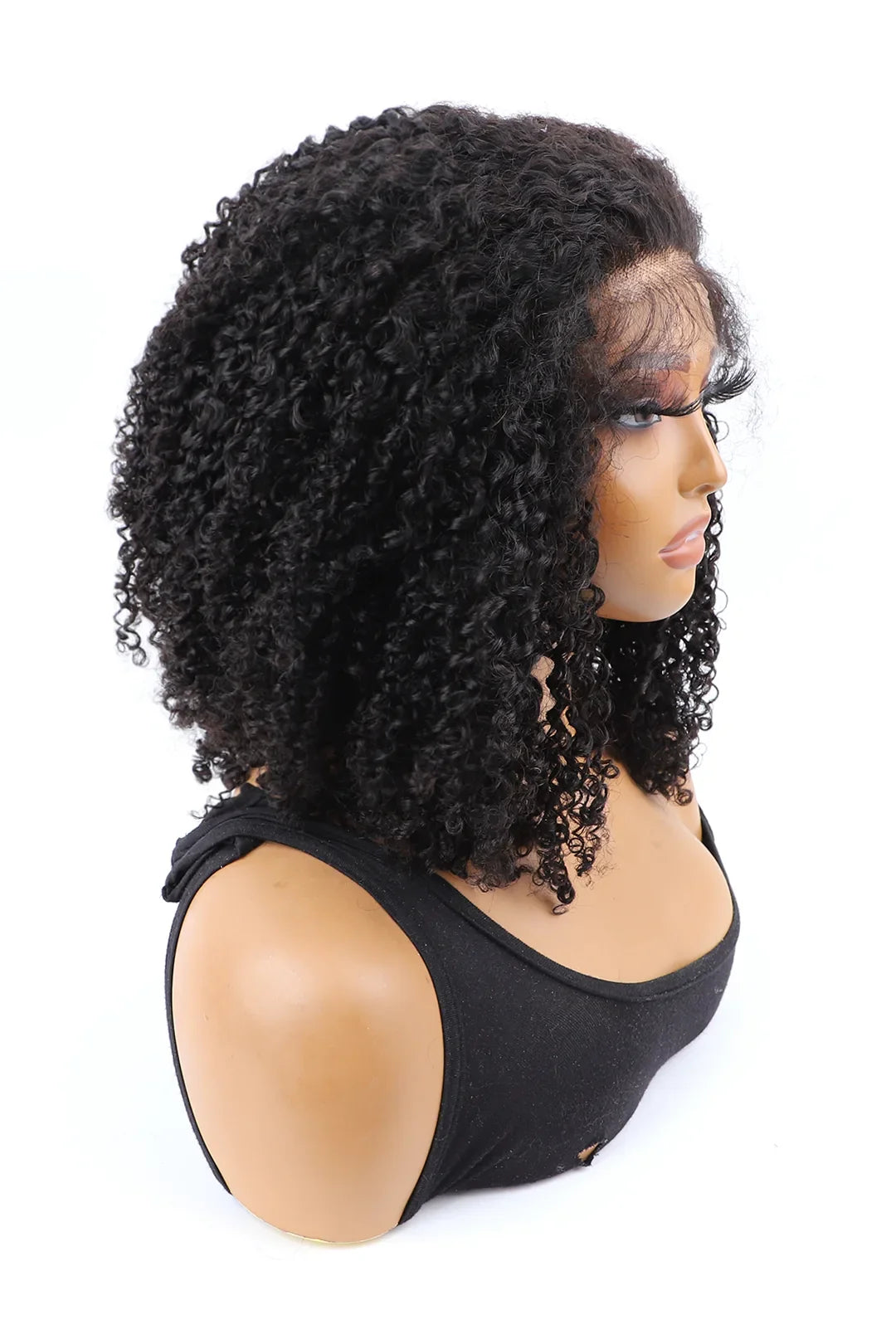 Tight Curly Glueless Lightweight Crochet Wig with 5x5 HD Lace