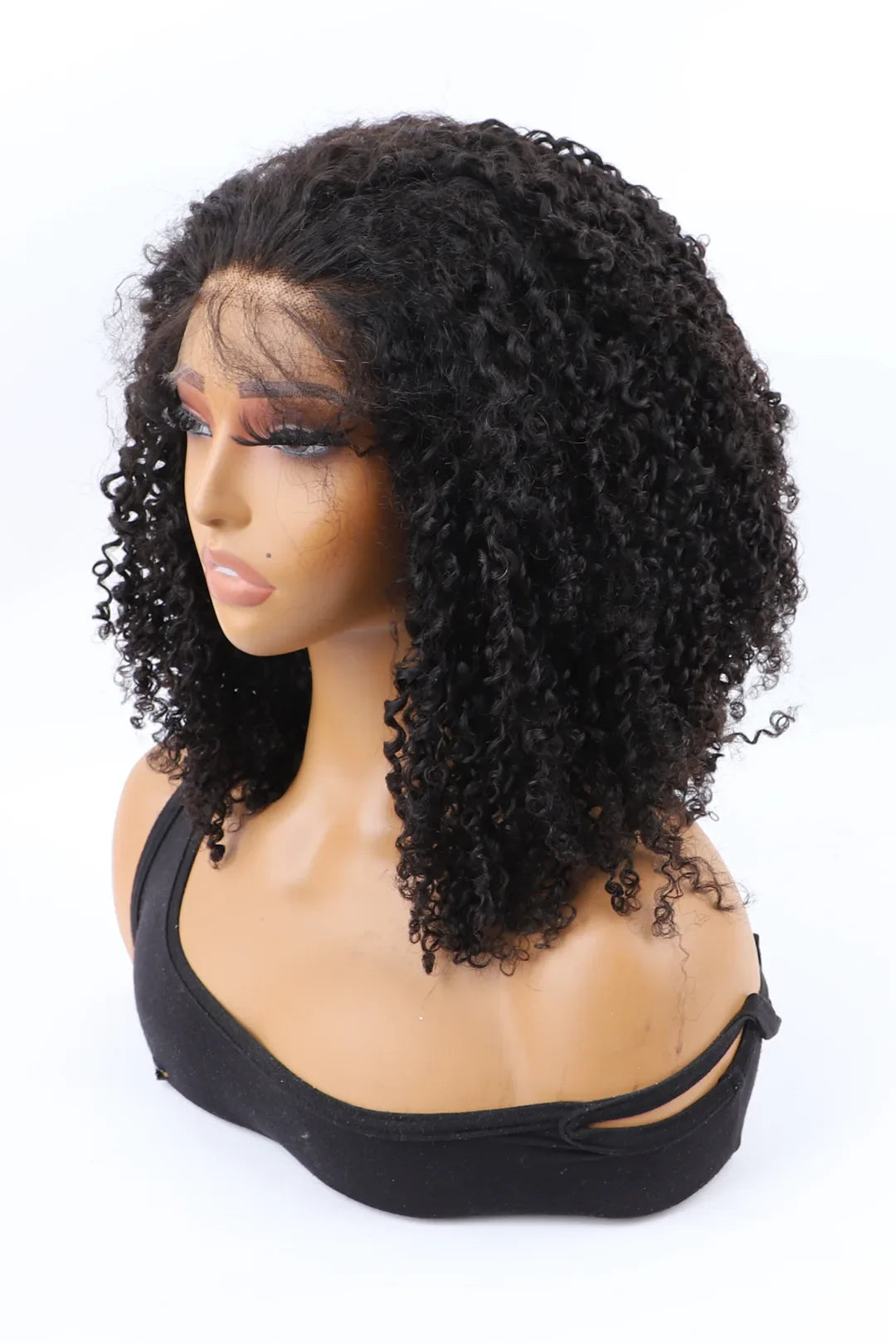 Tight Curly Glueless Lightweight Crochet Wig with 5x5 HD Lace