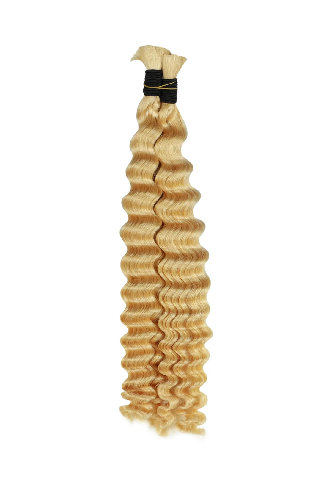 613 Blonde Deep Wave Bulk Human Hair for Braiding