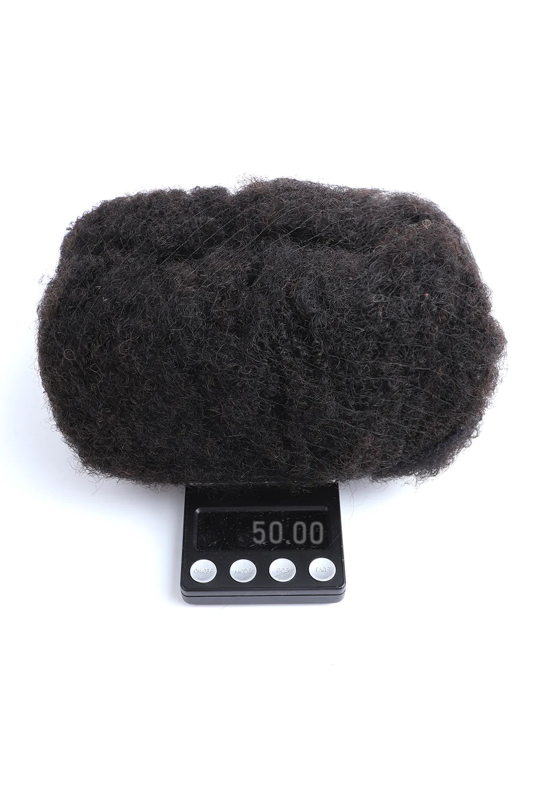 Afro Kinky Bulk Hair for Dreadlocks Braiding Natural Black 50g Pack