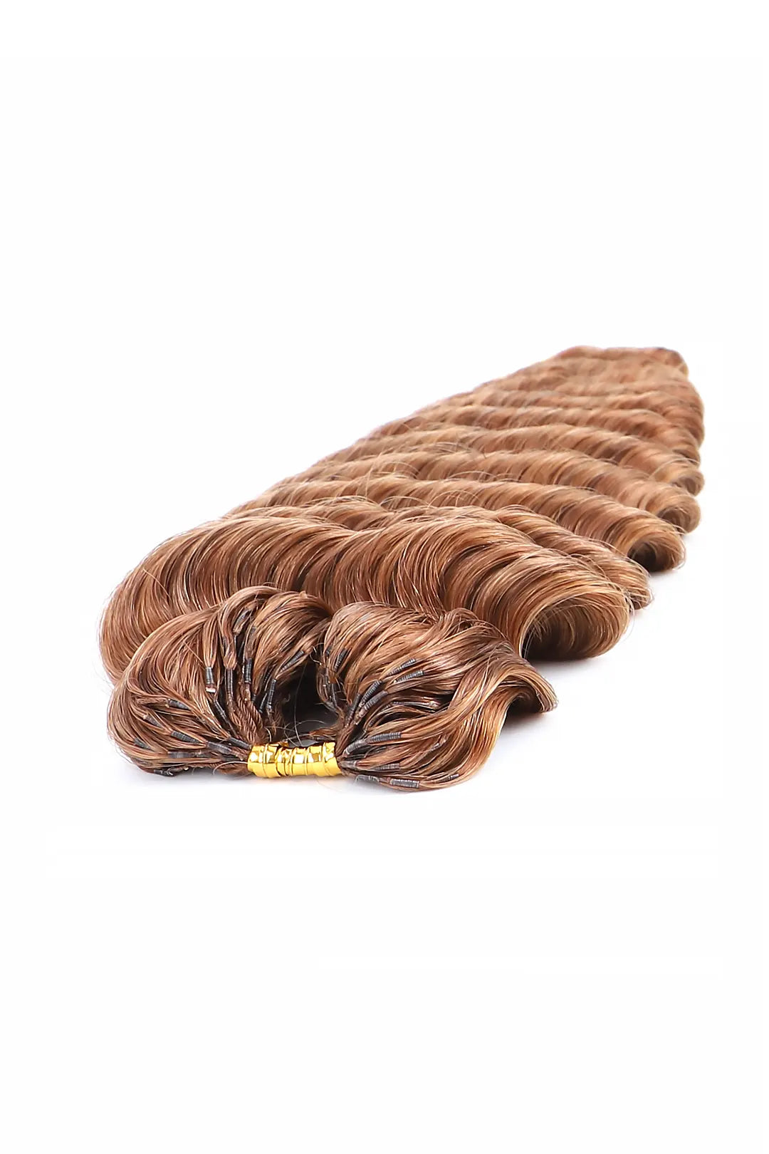 Auburn Brown #30 Deep Wave Feather Crochet Human Hair