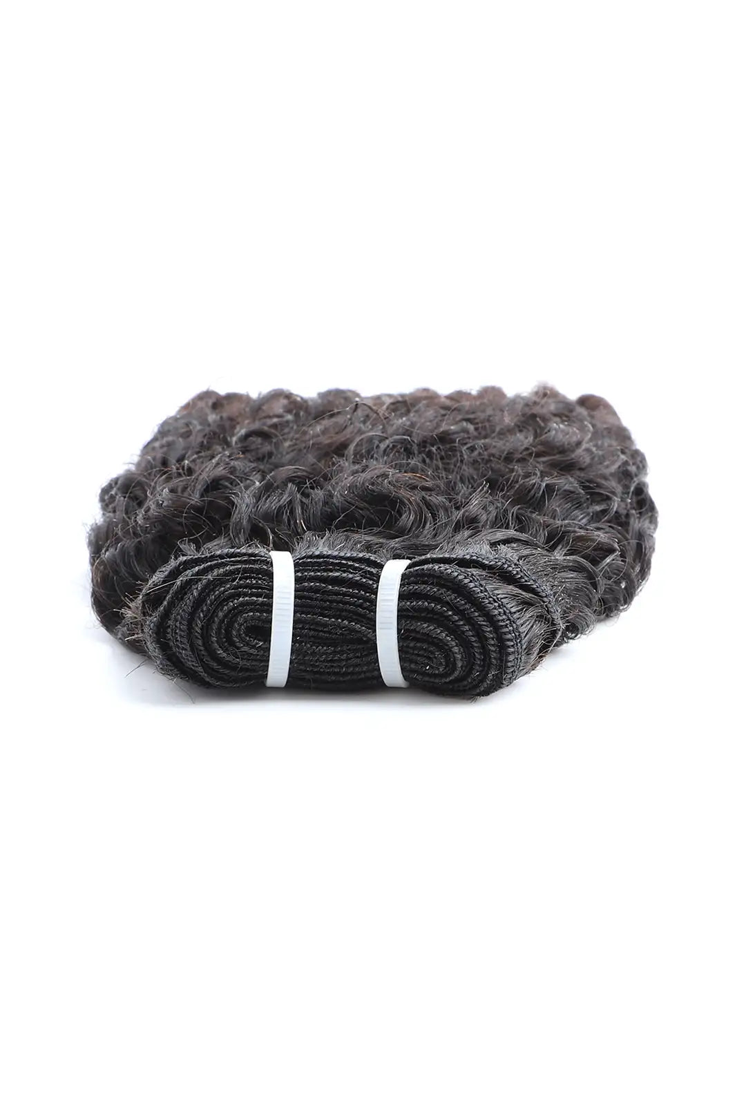 Burmese Curly with Spiral Curls Ends Bundle Cambodia Virgin Hair 12A 50% Density