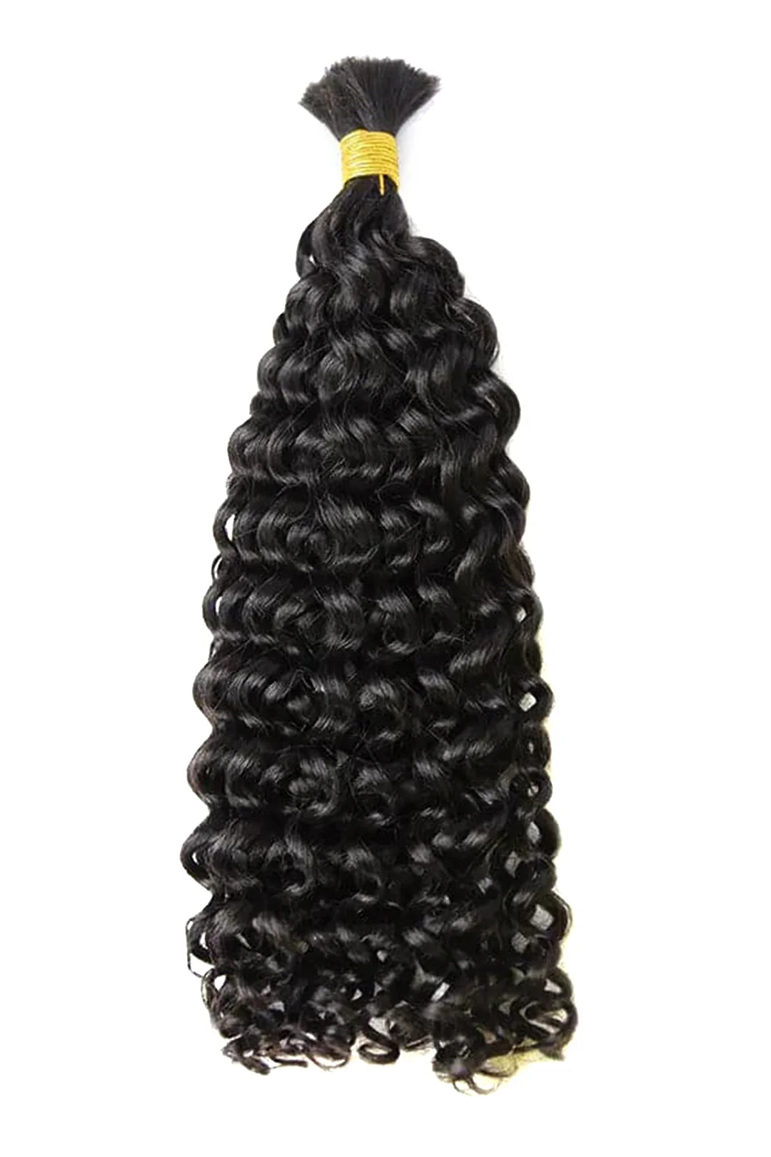 Single Drawn Spanish Curly Bulk Hair Extensions for Braiding