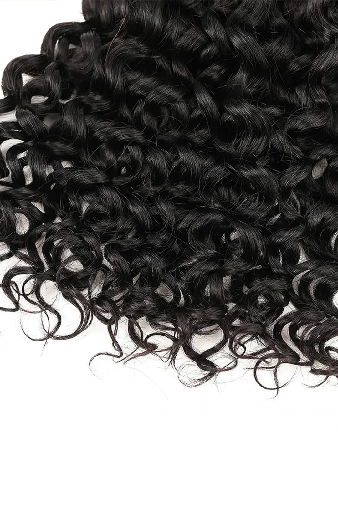 Double Drawn Water Wave Bulk Human Hair For Braiding