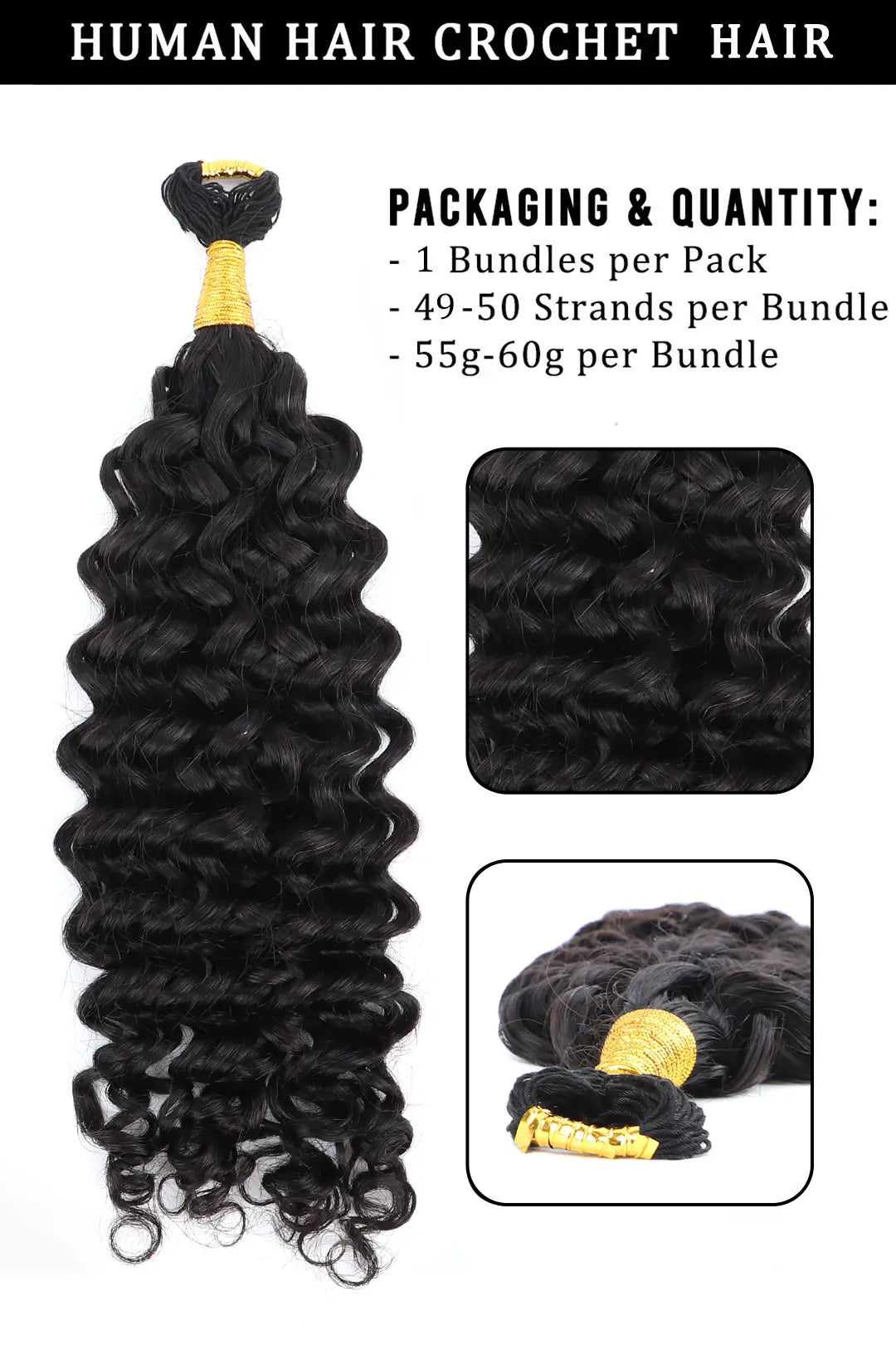 Braiding Feather Crochet Hair Spanish Curly