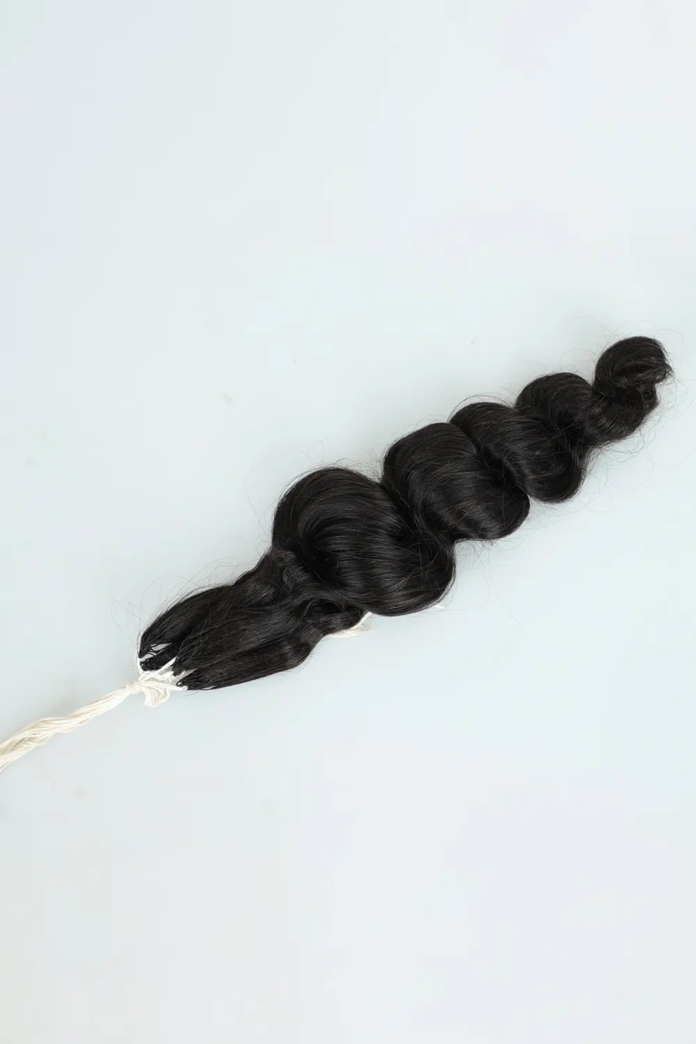 Handmade Loose Wave Hair Feather Extensions Brazilian Remy Hair 125 Strands