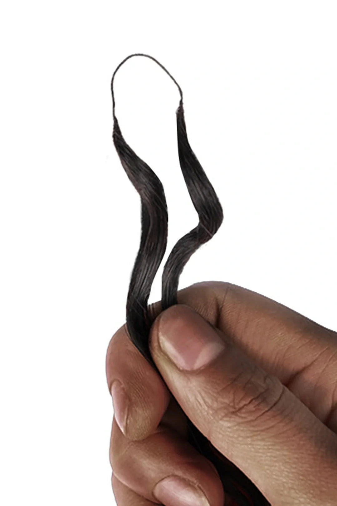Handmade Deep Wave Feather Tip Hair Extensions 100% Black Remy Human Hair