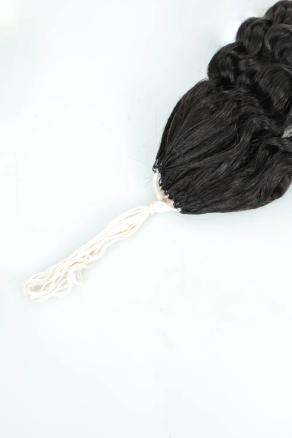 Handmade Loose Wave Hair Feather Extensions Brazilian Remy Hair 125 Strands