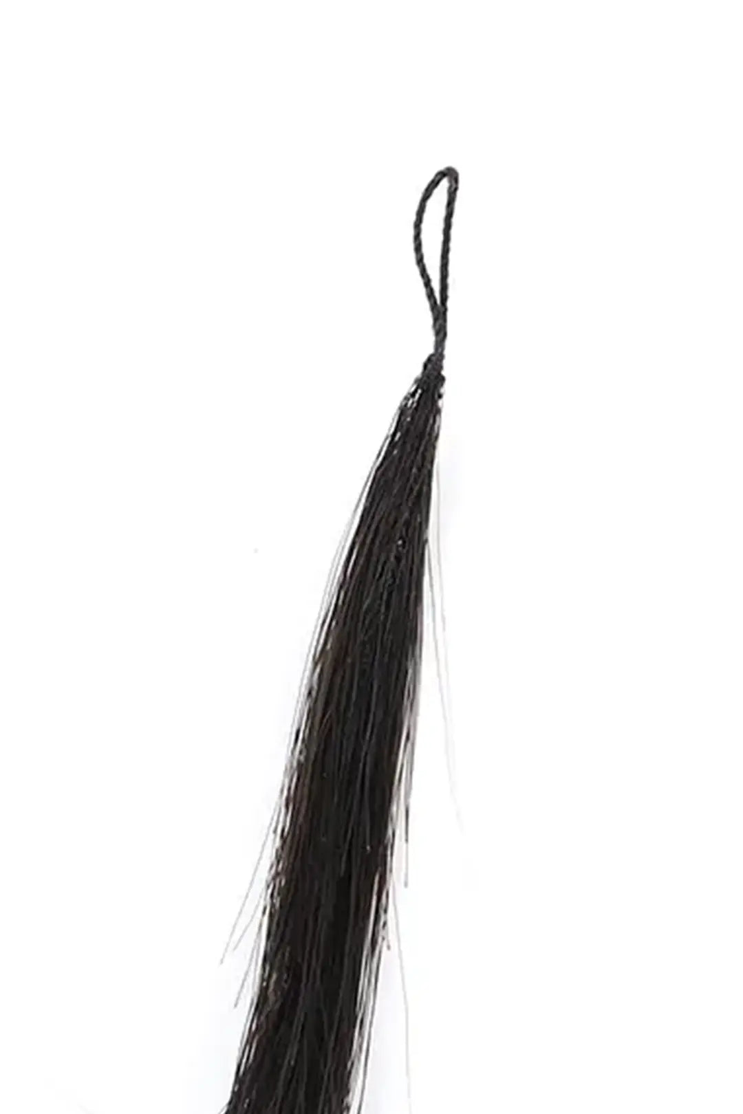 Handmade Feather Line Hair Extensions Loose Wave Single-Strand with Loop