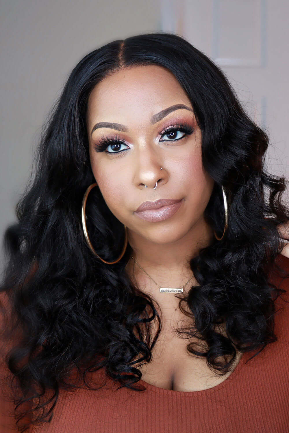 13x6 Glueless HD Lace Body Wave Natural Black-HD33