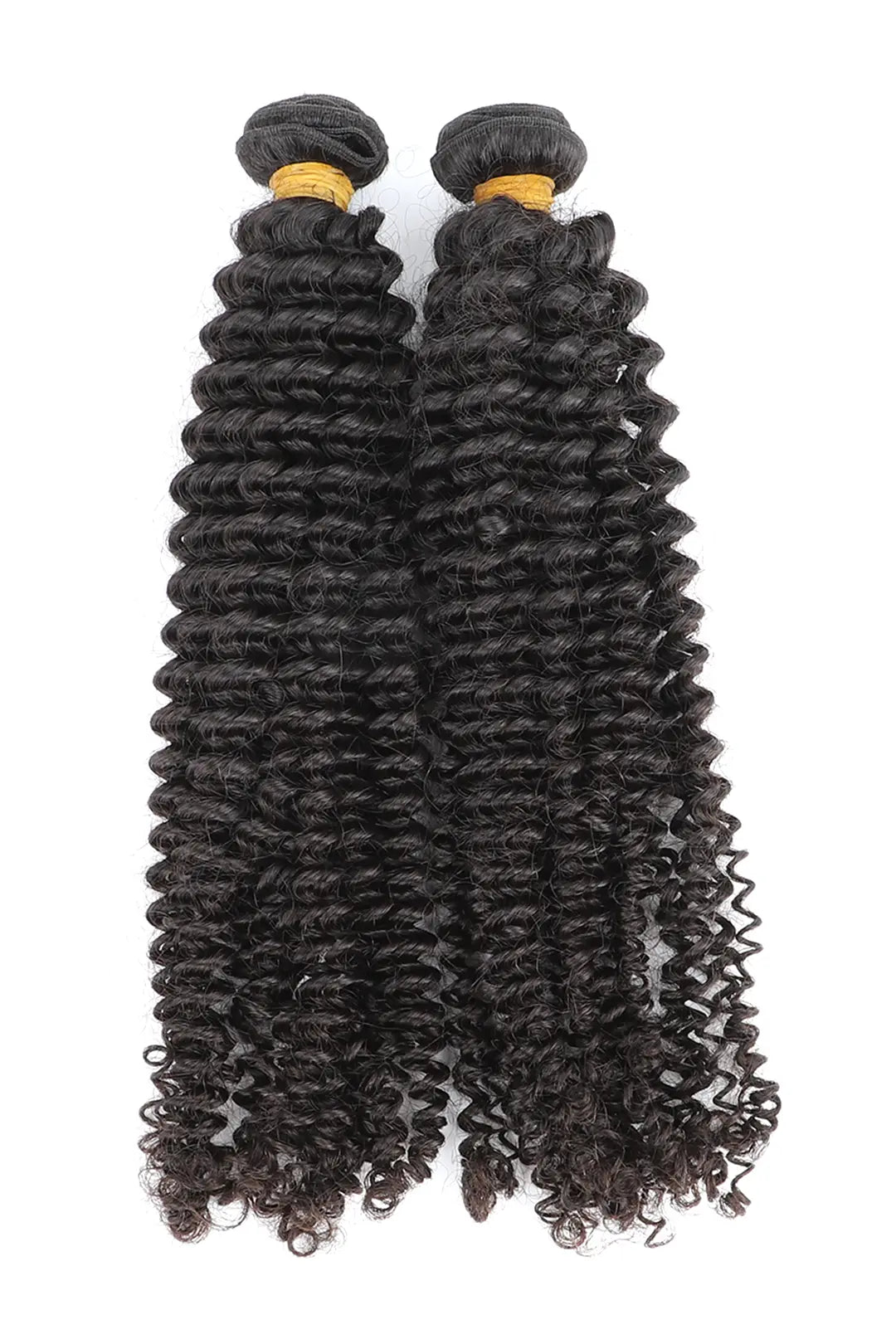 Premium Indian Raw Hair 15% 12A Bundle Kinky Curly Natural Color