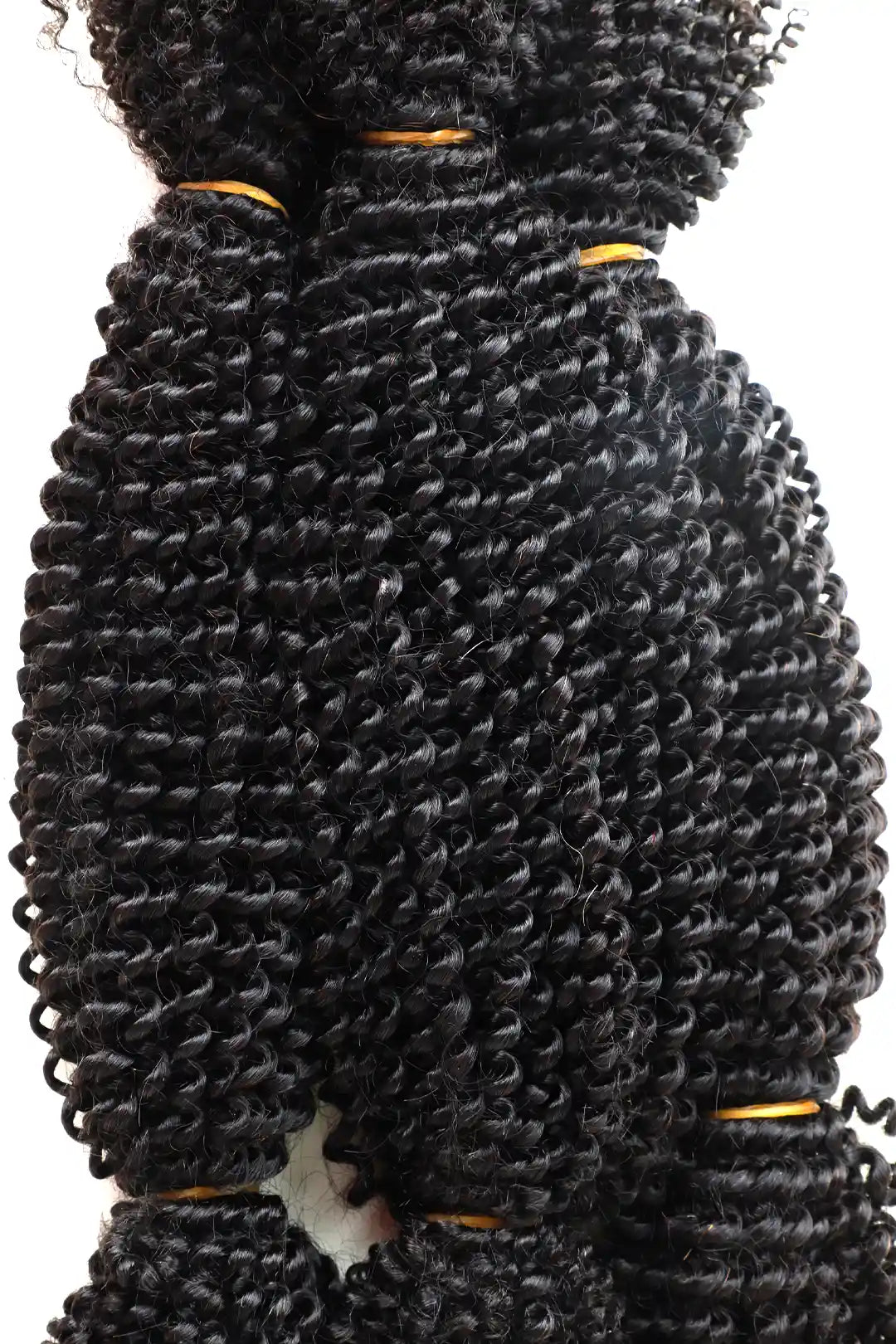 Springy Afro Twist Marley Hair Natural Black Human Hair