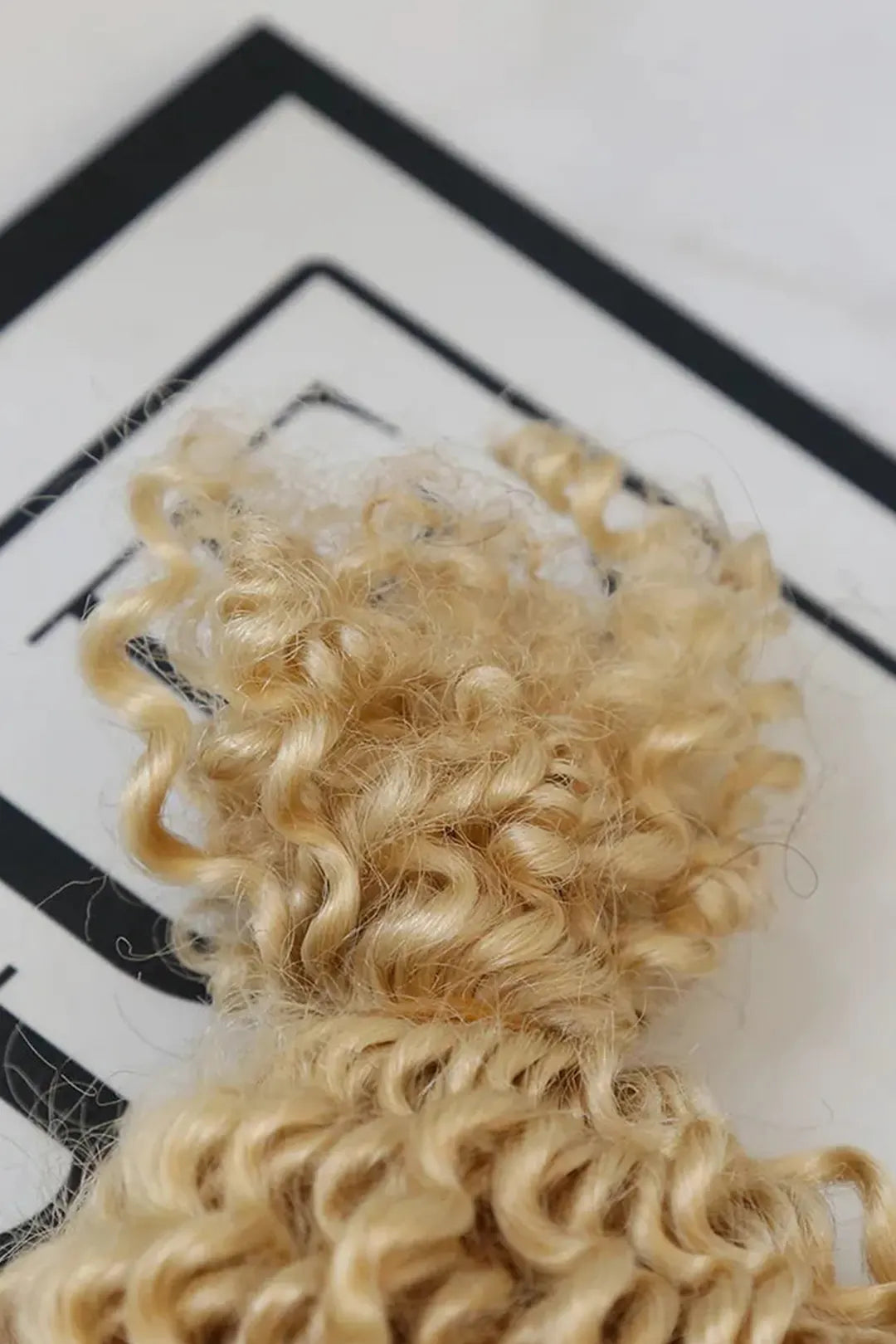 Strawberry Blonde Marley Hair Springy Afro Twist #27 100% Human Hair