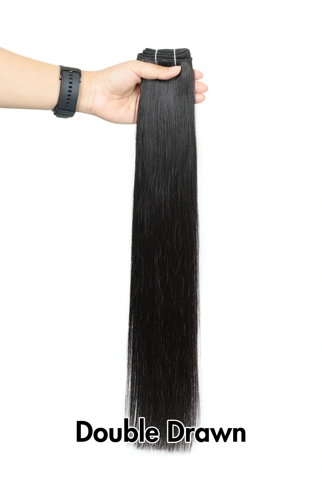 Cambodian Virgin Hair Bundle Straight Natural Color 12A 50% Density