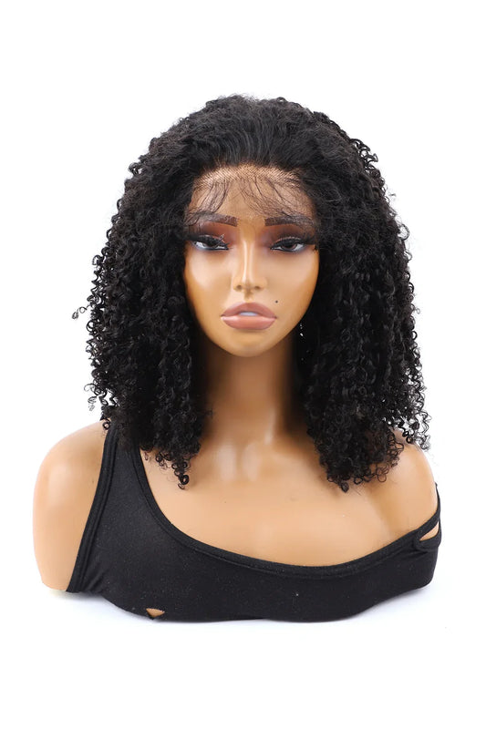 Tight Curly Glueless Lightweight Crochet Wig with 5x5 HD Lace
