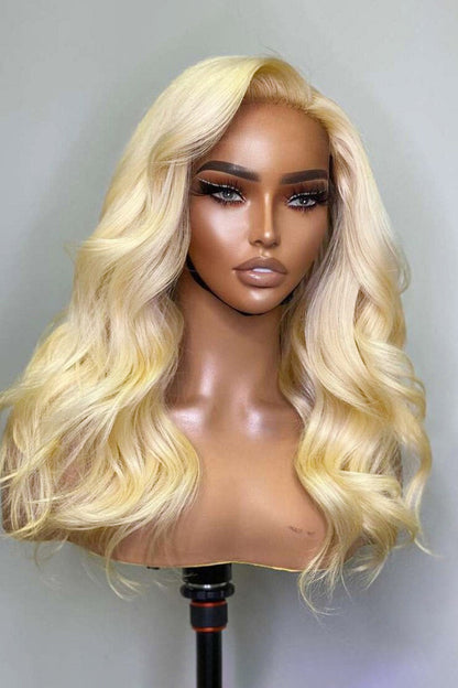 13x6 Glueless HD Lace Wig 613 Body Wave Transparent HD
