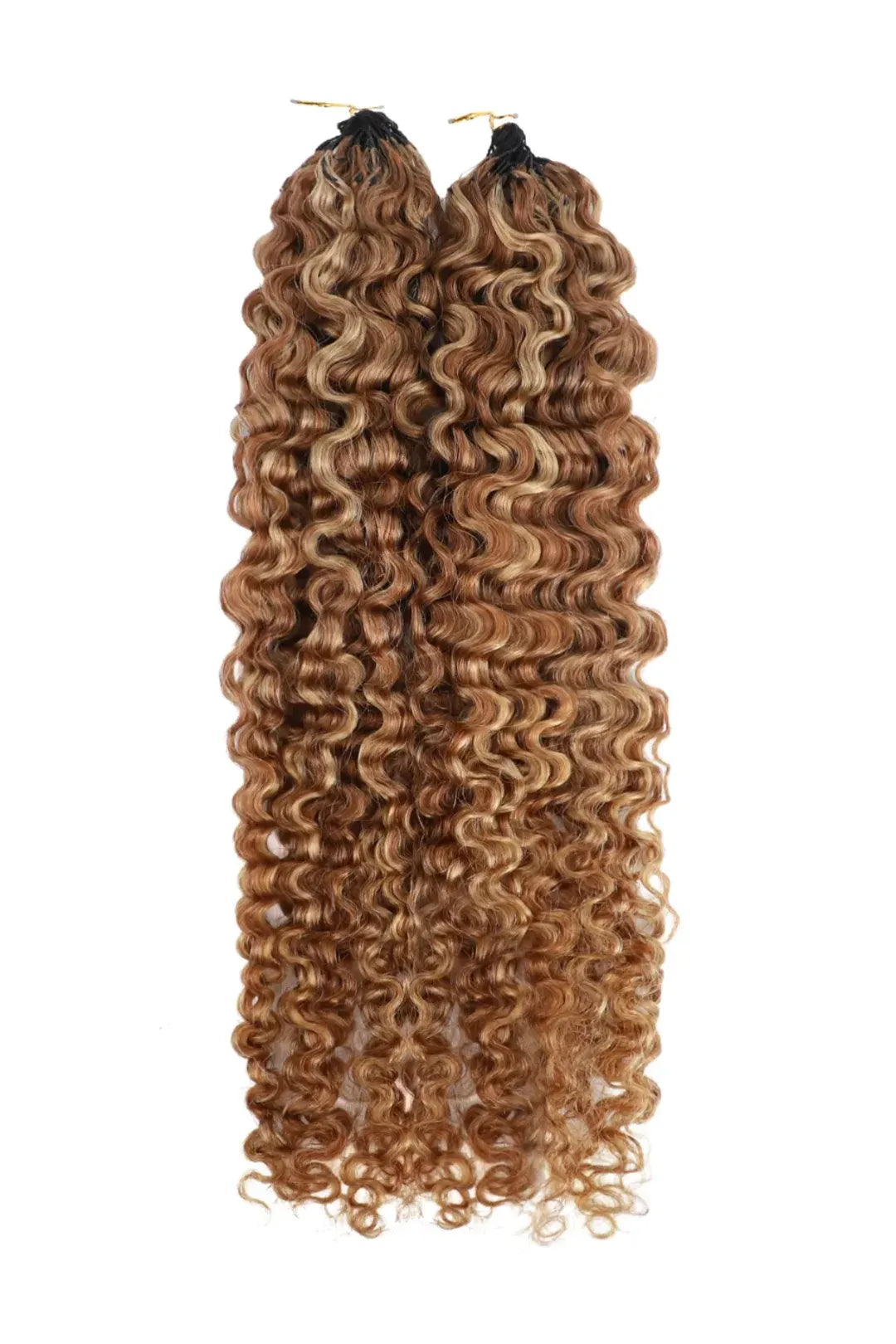 #27/30 Mixed Color Water Deep Wave Feather Crochet Human Hair