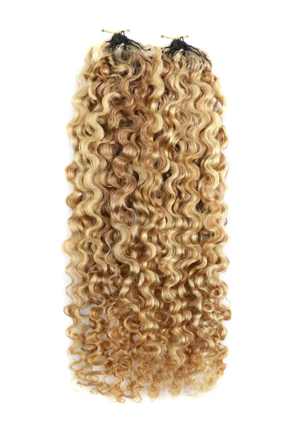#27/613 Mixed Color Water Deep Wave Feather Crochet Human Hair