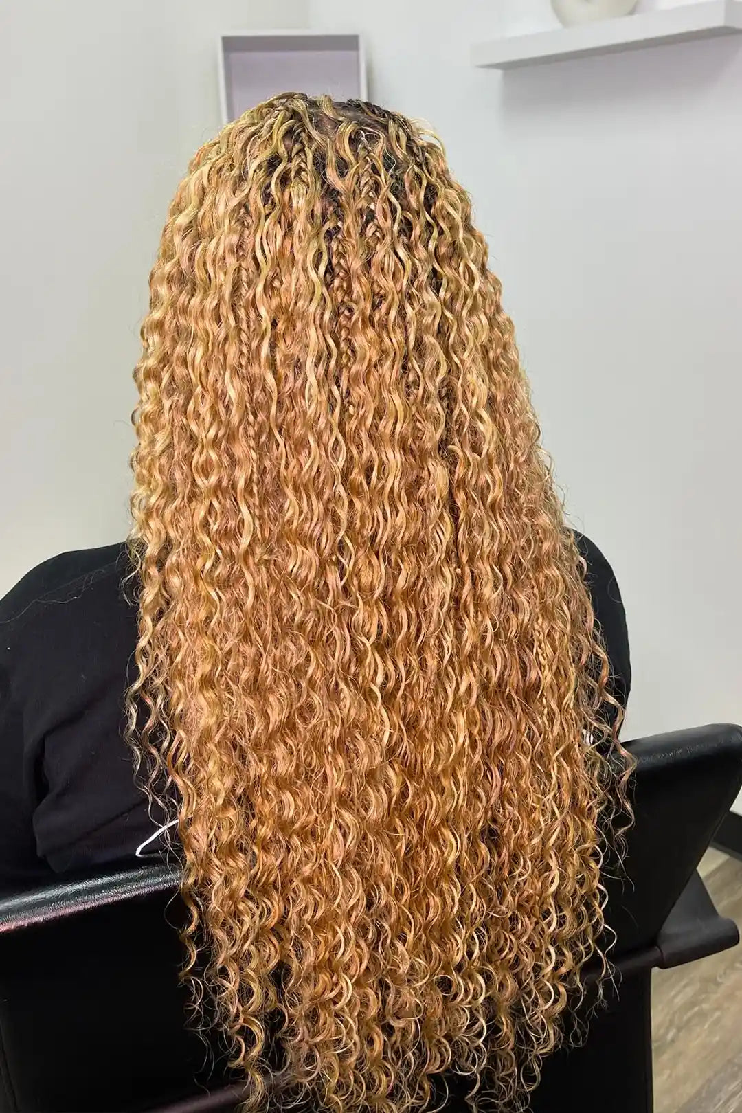 #27/#613 Piano Color Deep Wave Bulk Hair for Braiding BU25