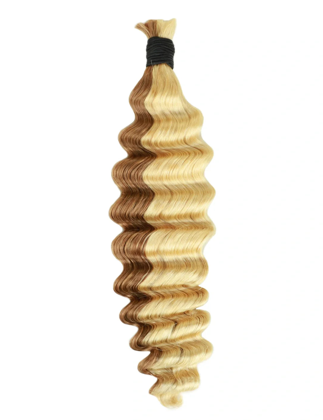 #27/#613 Piano Color Deep Wave Bulk Hair for Braiding BU25 1