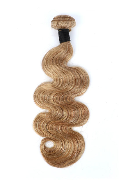 #27 Honey Blonde Body Wave Cambodia Virgin Hair Bundles Sew in Extensions