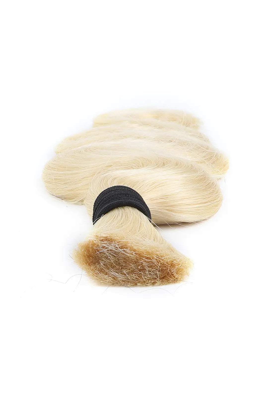 613 Blonde Body Wave Bulk Human Hair for Braids - Double Drawn