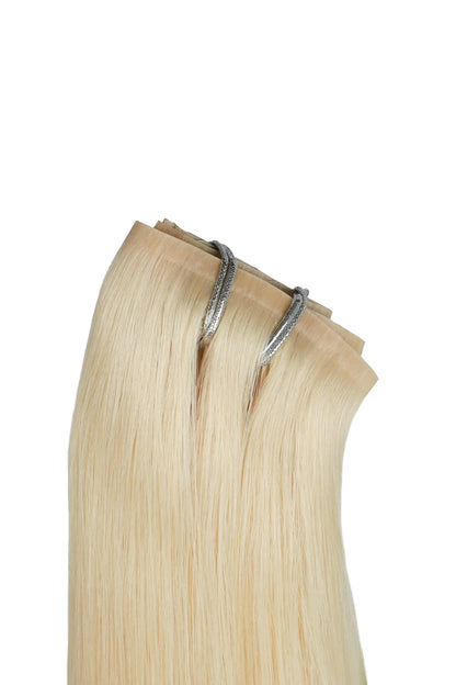 613 Blonde Seamless Clip in Hair Extensions