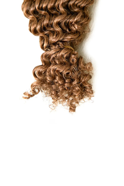 Auburn Brown Marley Hair Springy Afro Twist  #30 100% Human Hair