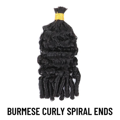 Yghairs Double Drawn Bulk Hair Deal: 16inch - 20inch Natural Color