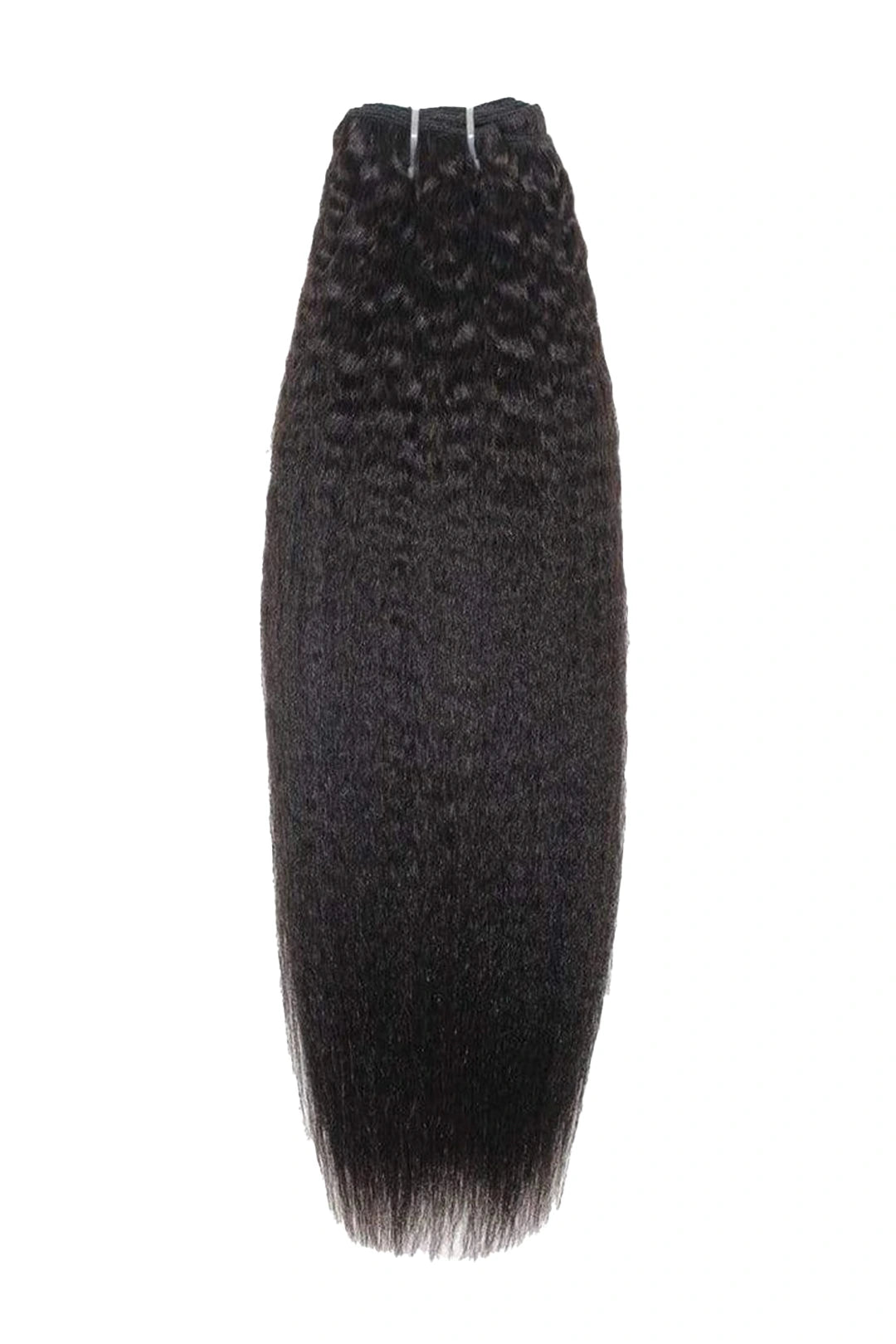 Cambodian Virgin Hair Bundle Kinky Straight Natural Color 12A 20% Density