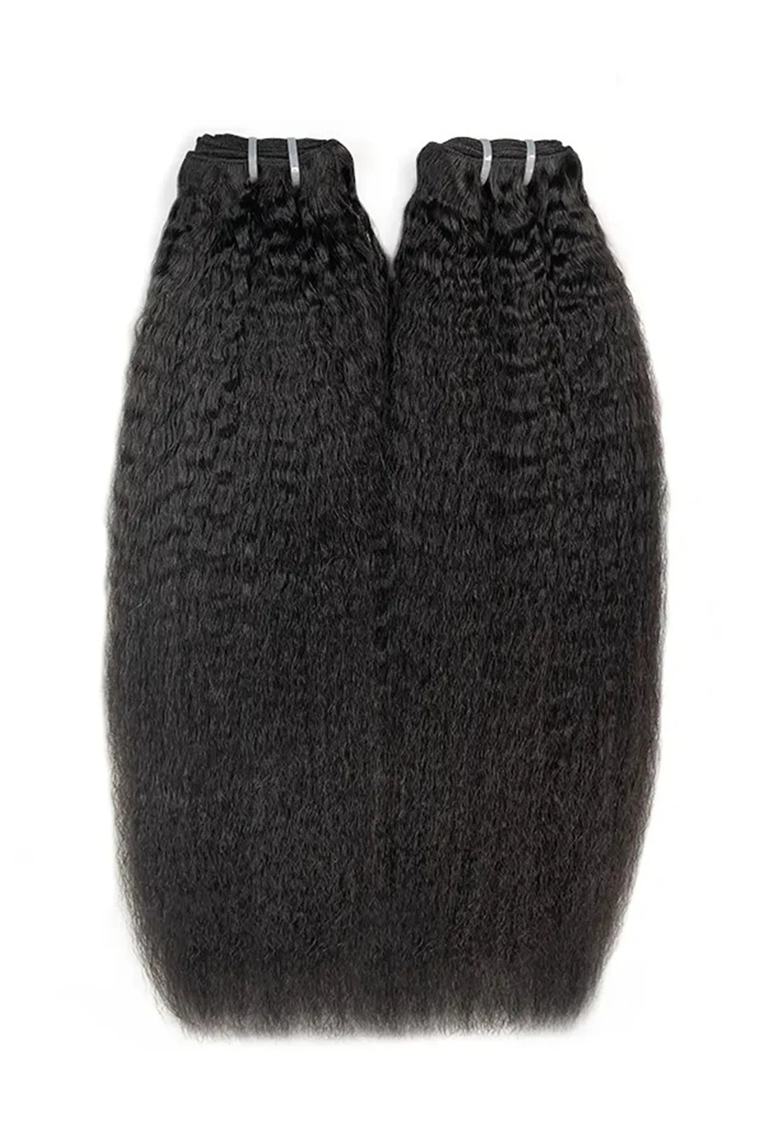 Cambodian Virgin Hair Bundle Kinky Straight Natural Color 12A 20% Density