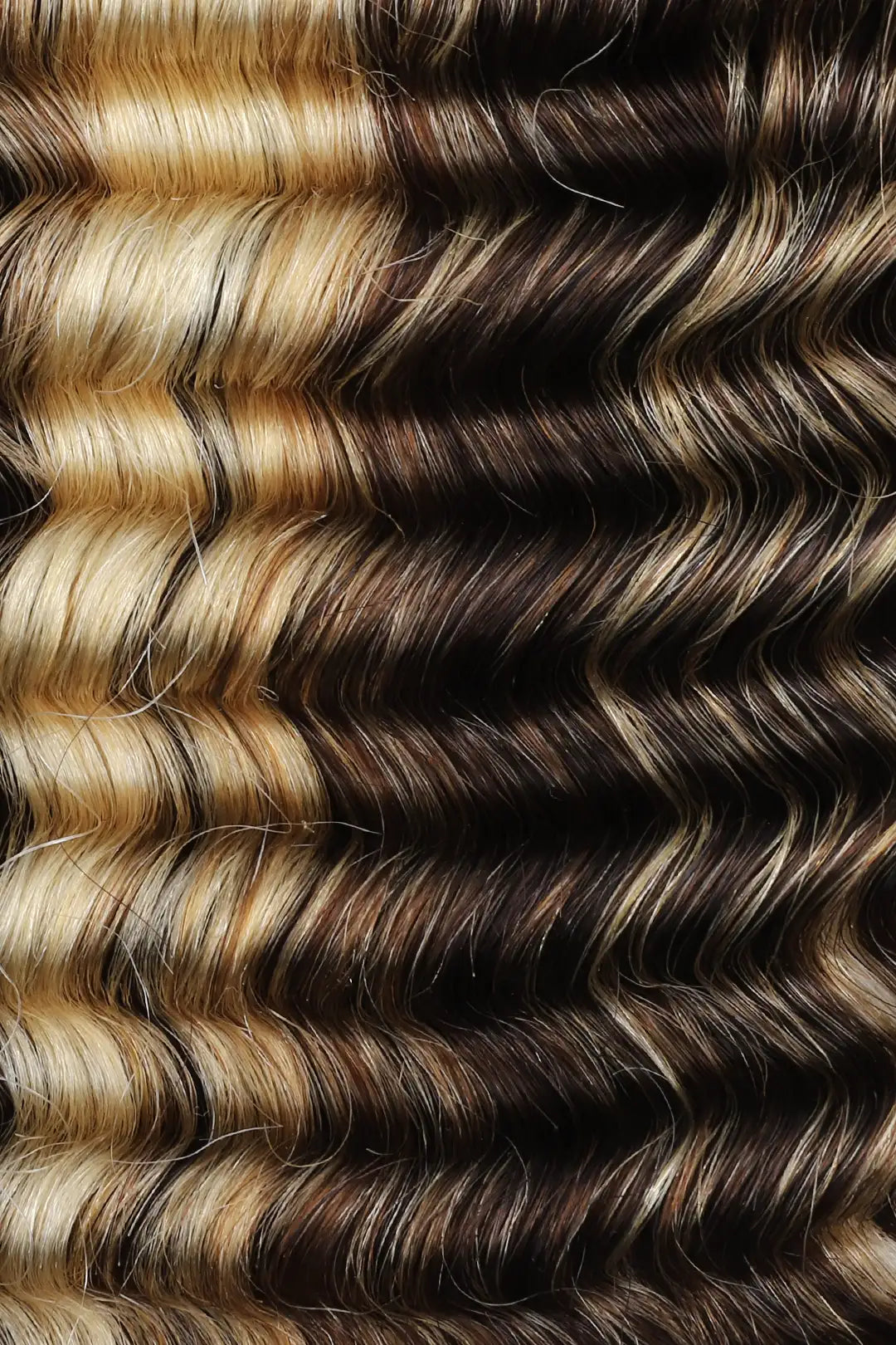 #4A/27/613 Piano Color Deep Wave Bulk Hair for Braiding
