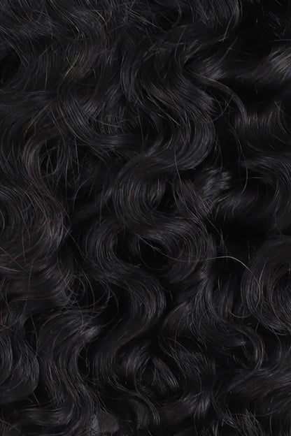 Feather Crochet Hair Extension Burmese Water Curly Human Hair