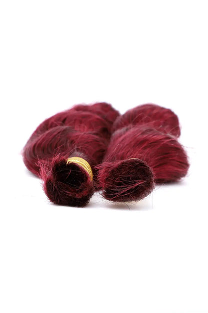 Burgundy 99J Loose Wave Bulk Human Hair For Braiding