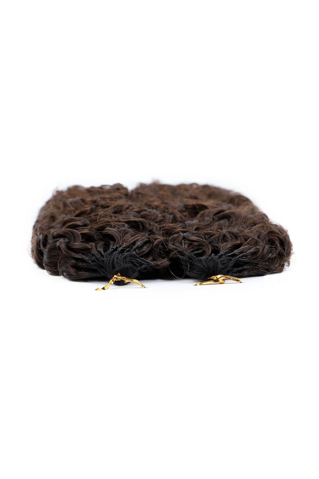 Dark Brown #4A Water Deep Wave Feather Crochet Miracle Knots Hair