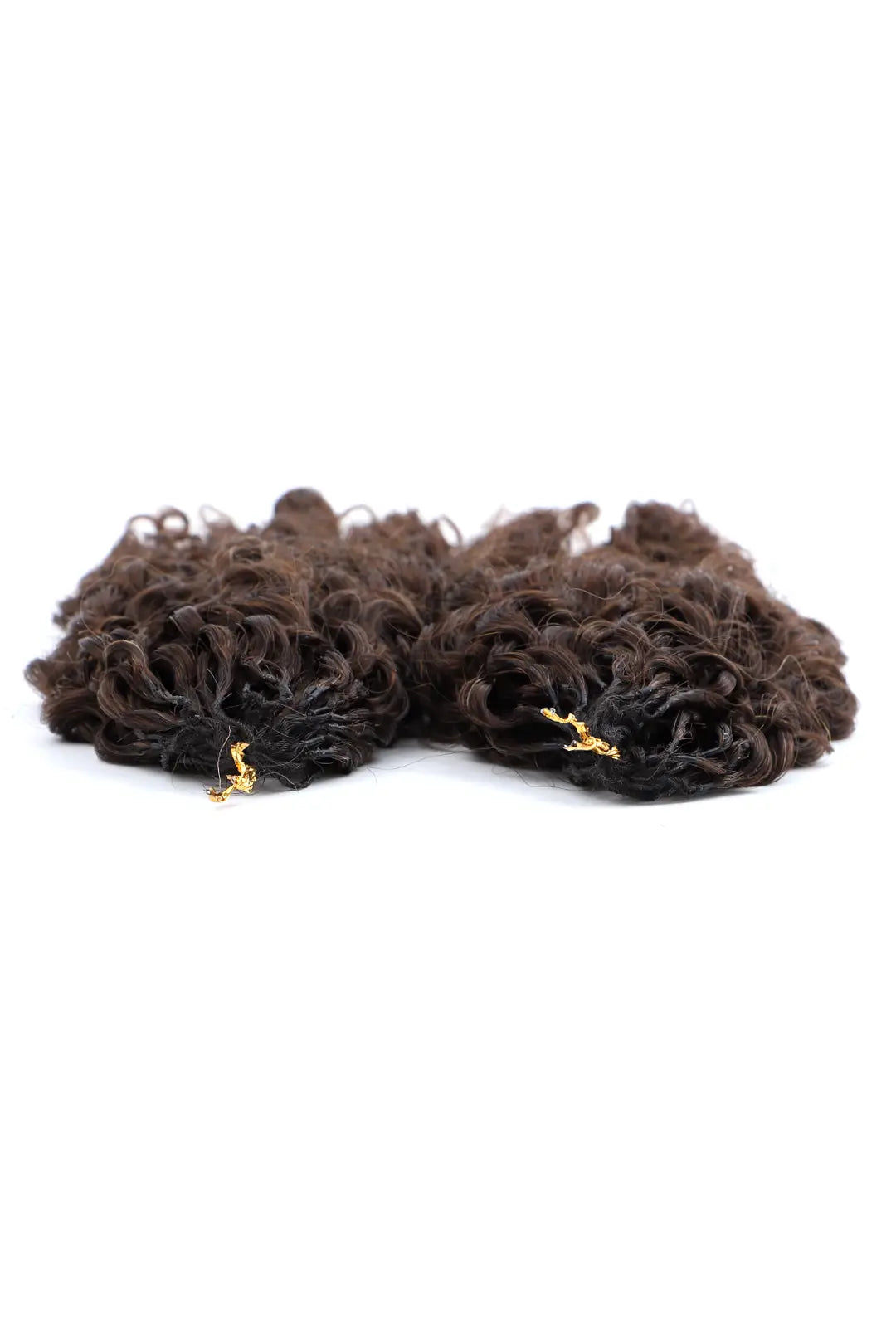 Dark Brown #4A Water Deep Wave Feather Crochet Miracle Knots Hair