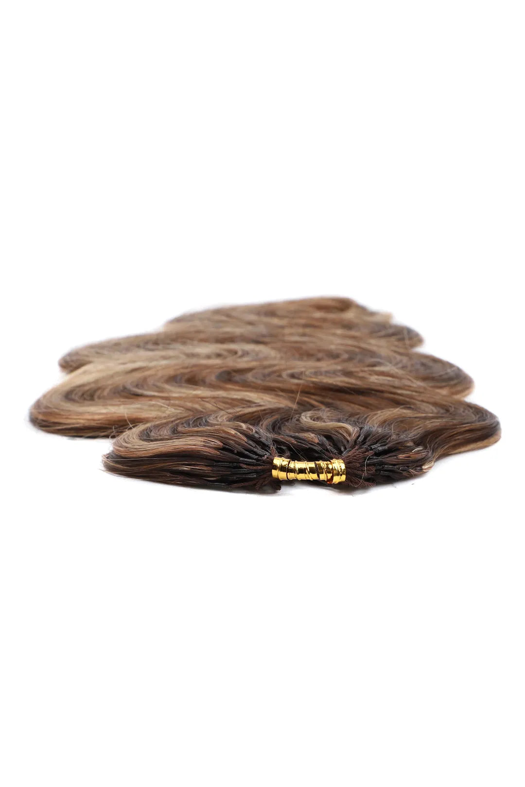 Double Drawn Highlight Blend #4/27/30 Body Wave Feather Crochet Human Hair