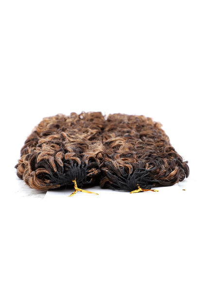 #4/30 Mixed Color Water Deep Wave Feather Crochet Human Hair