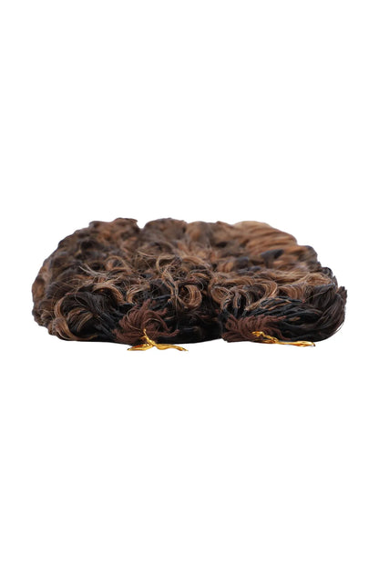 #4/30 Mixed Color Water Deep Wave Feather Crochet Human Hair
