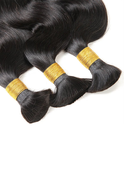 Double Drawn Bulk Human Hair Details