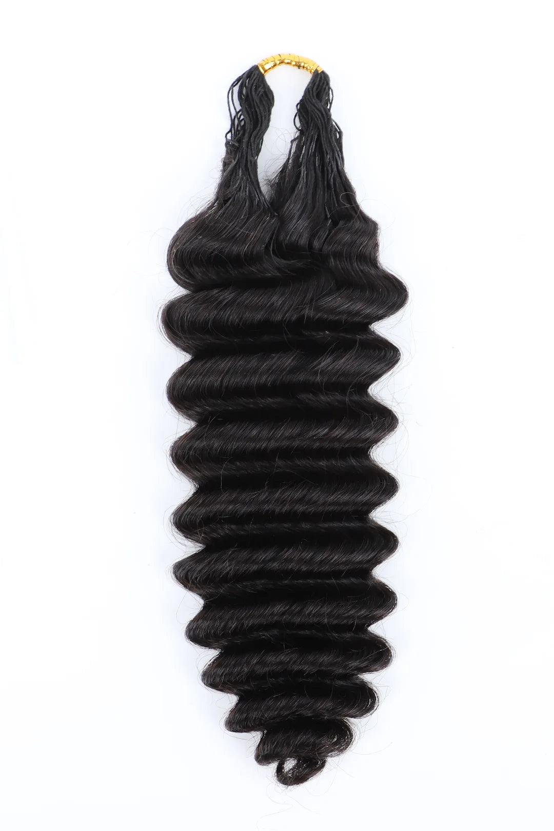 Braiding Feather Crochet Hair Deep Wave