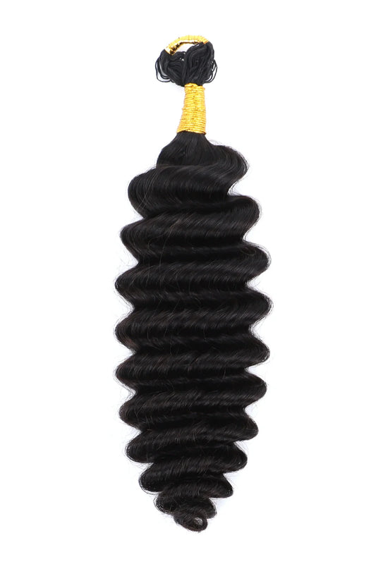 Braiding Feather Crochet Hair Deep Wave