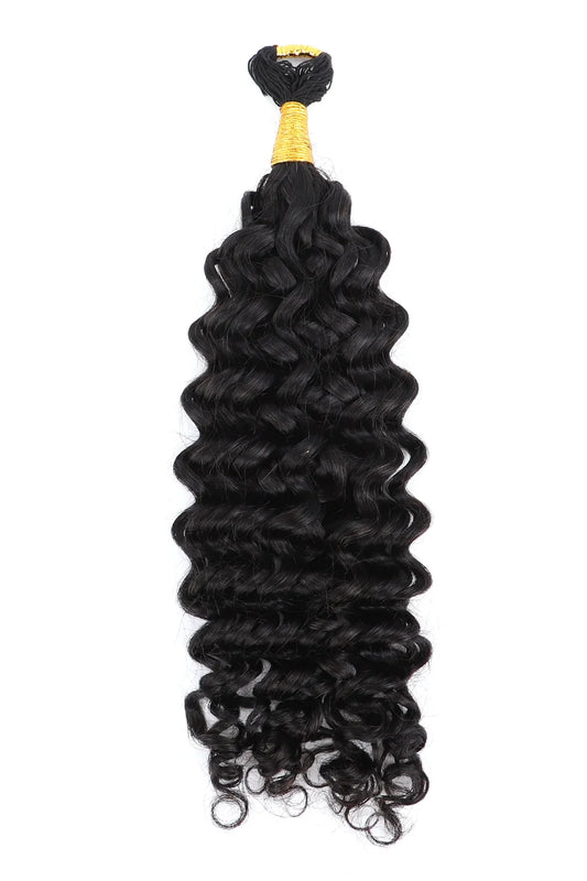 Braiding Feather Crochet Hair Spanish Curly