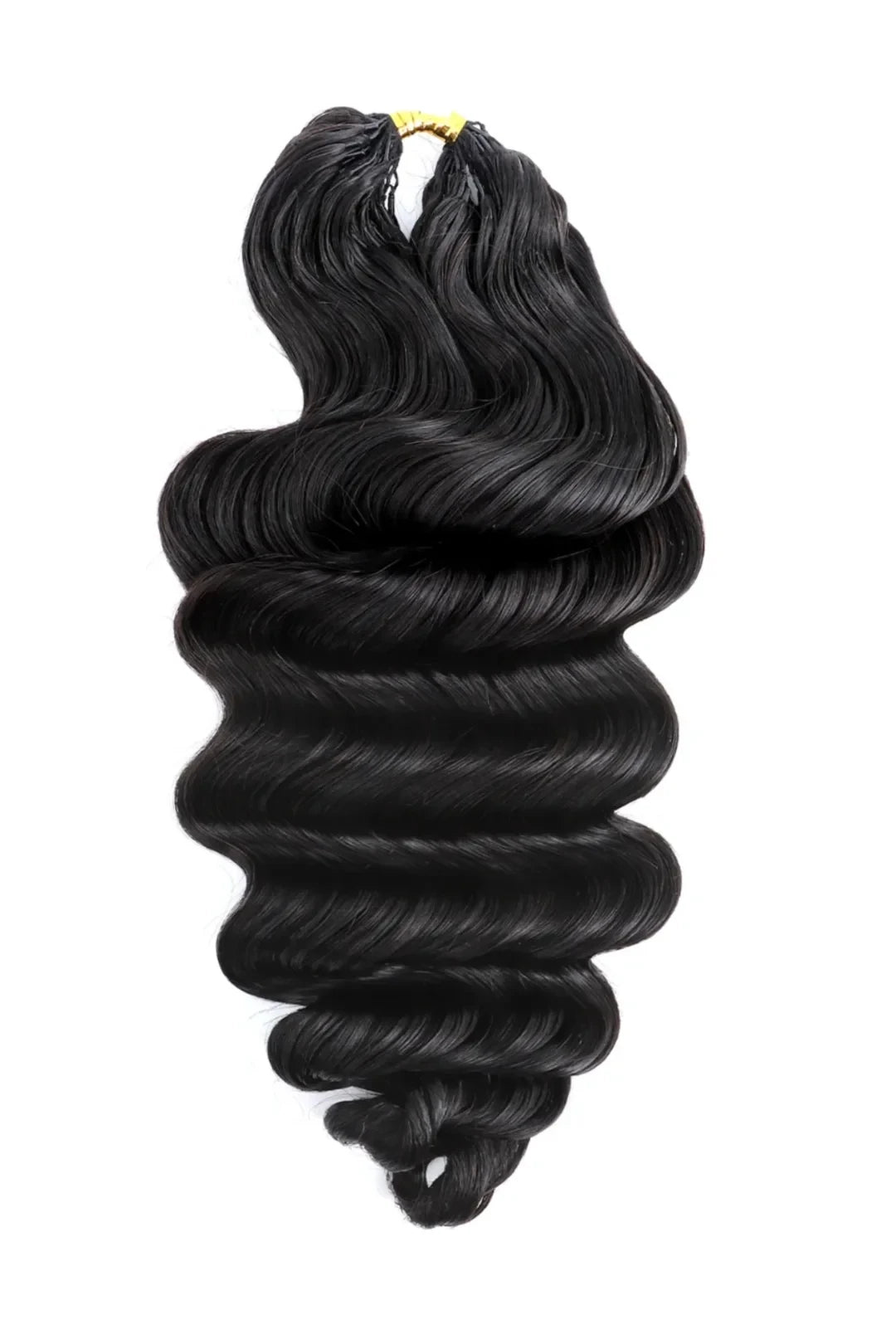 Feather Crochet Hair Extension Loose Wave Human Hair