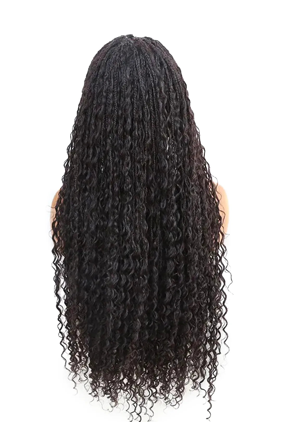 Goddess Bohemian Box Braid Full Lace Wig Knotless 100% Virgin Hair