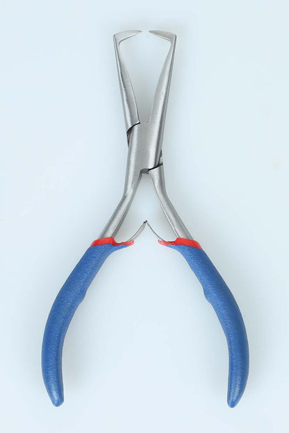 Hair Extension Removal Pliers Stainless Steel Silicone Wrapped Handle