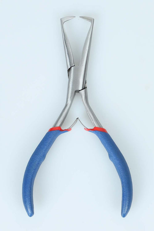 Hair Extension Removal Pliers Stainless Steel Silicone Wrapped Handle