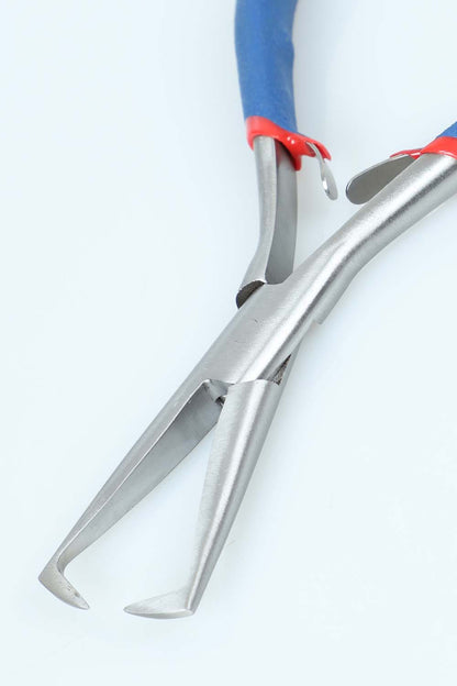 Hair Extension Removal Pliers Stainless Steel Silicone Wrapped Handle