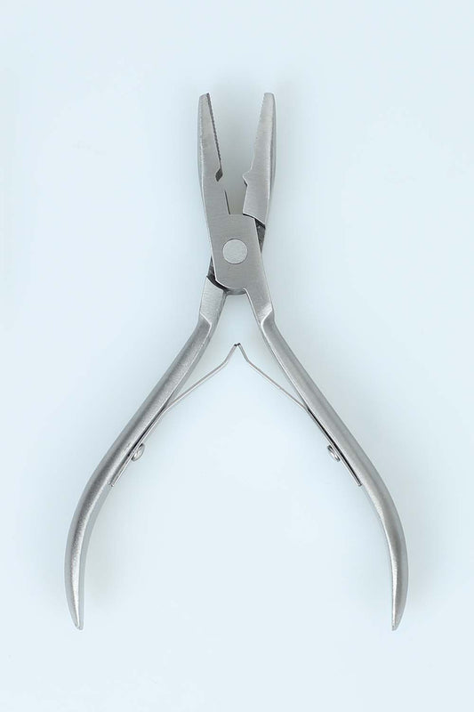 Hair Extension Universal Compact Pliers Stainless Steel with Teeth