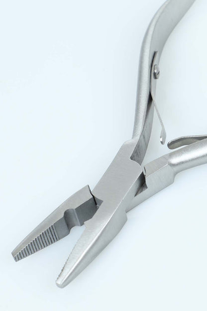Hair Extension Universal Compact Pliers Stainless Steel with Teeth